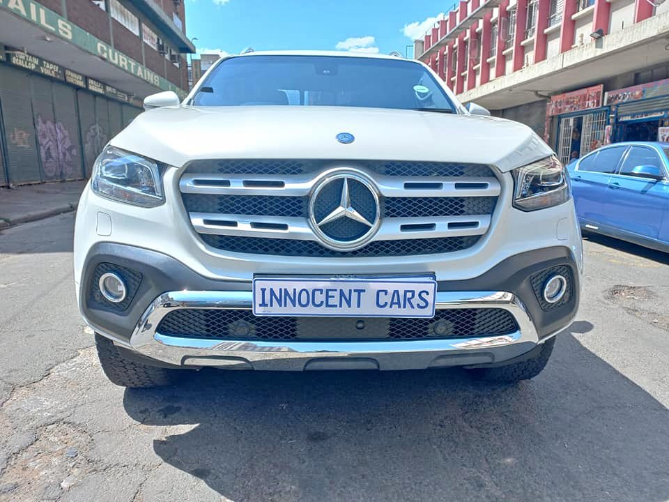 2018 MERCEDES BENZ X250d 4MATIC DIESEL DOUBLE CAB AUTOMATIC BAKKIE X-CLASS, WHITE