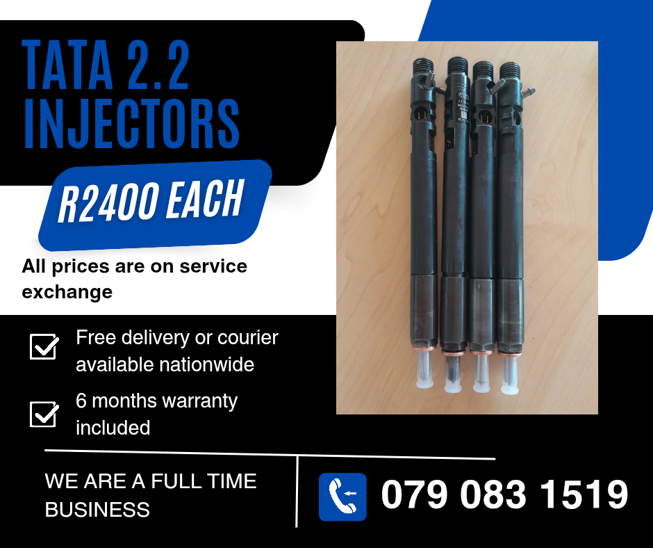 TATA 2.2 INJECTORS FOR SALE WITH WARRANTY ON - Private Seller TATA 2.2 INJECTORS FOR SALE WITH WARRANTY ON - Private Seller