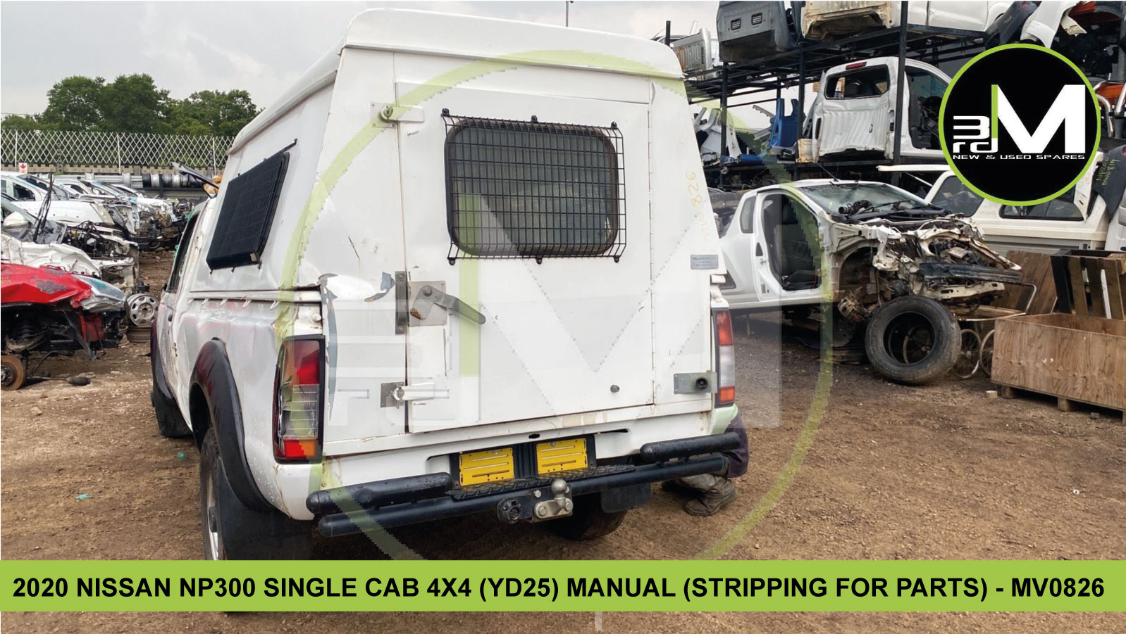 2020 NISSAN NP300 4X4 SINGLE CAB (YD26) MANUAL (STRIPPING FOR PARTS) MV0826 - Private Seller 2020 NISSAN NP300 4X4 SINGLE CAB (YD26) MANUAL (STRIPPING FOR PARTS) MV0826 - Private Seller