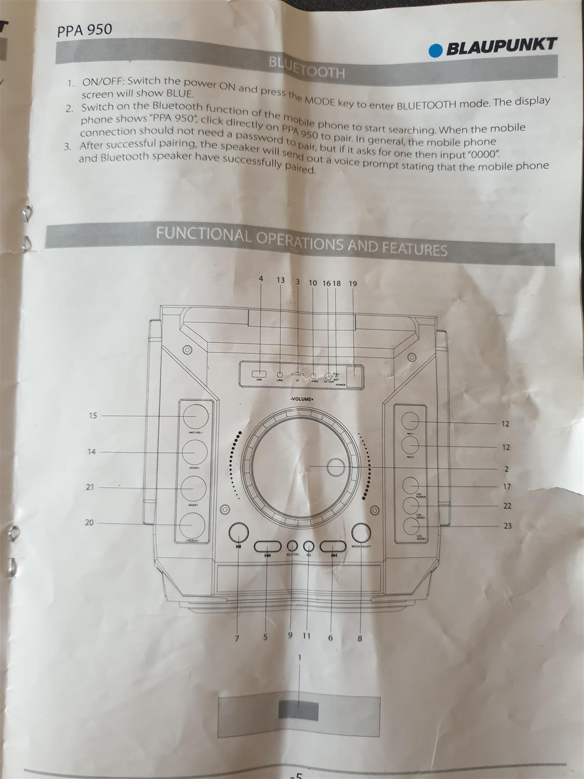 Speaker - Party Boom Box