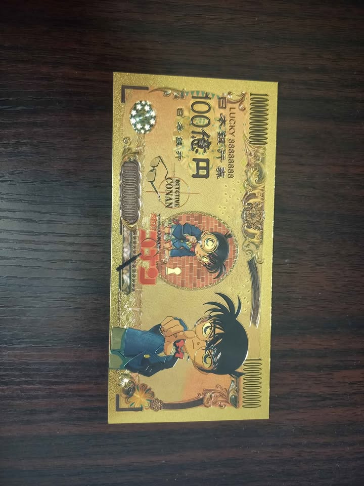 Detective Conan Gold Anime Yen Card