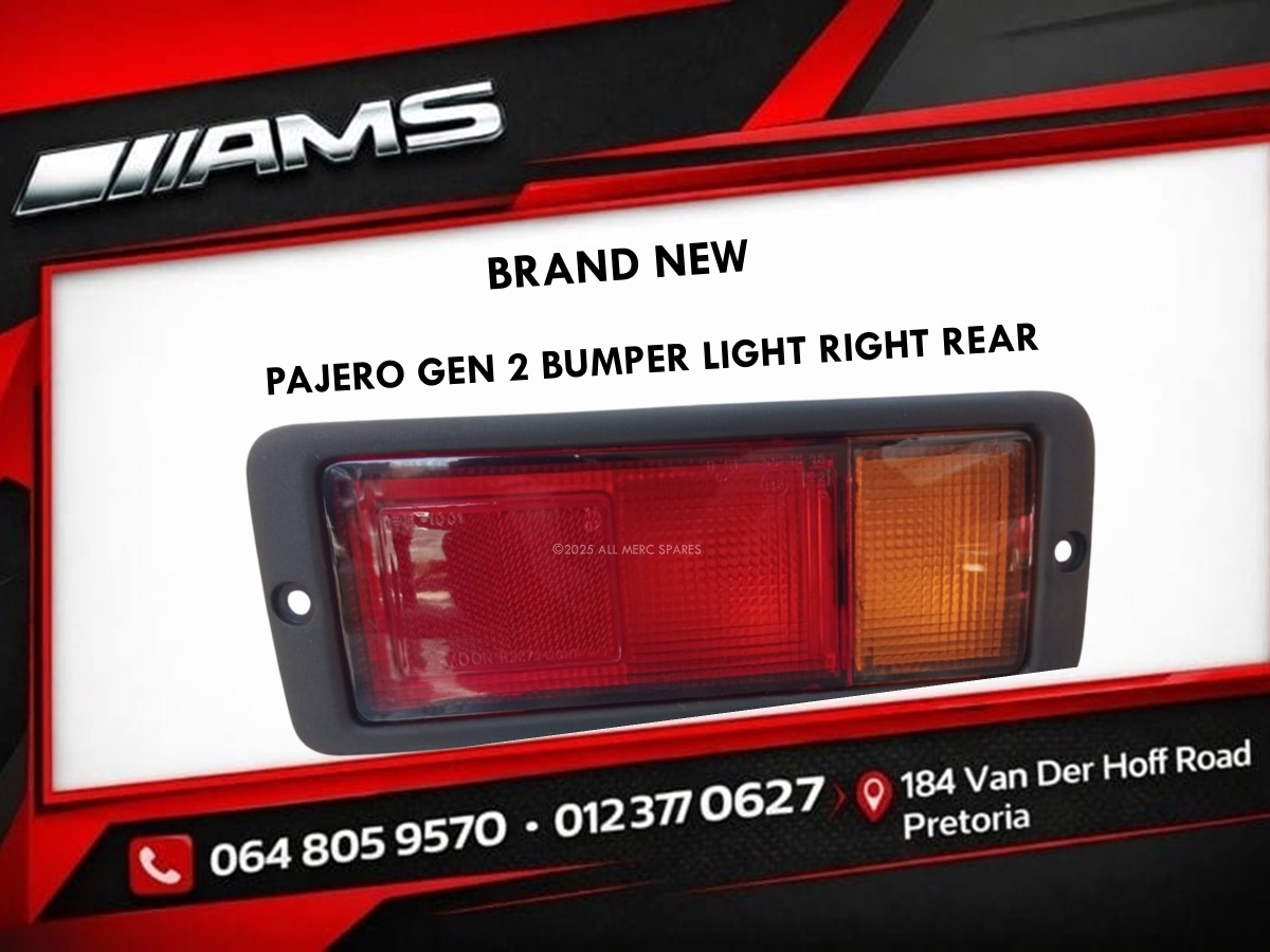 NEW Pajero Gen 2 Bumper Light (RR) - Private Seller NEW Pajero Gen 2 Bumper Light (RR) - Private Seller
