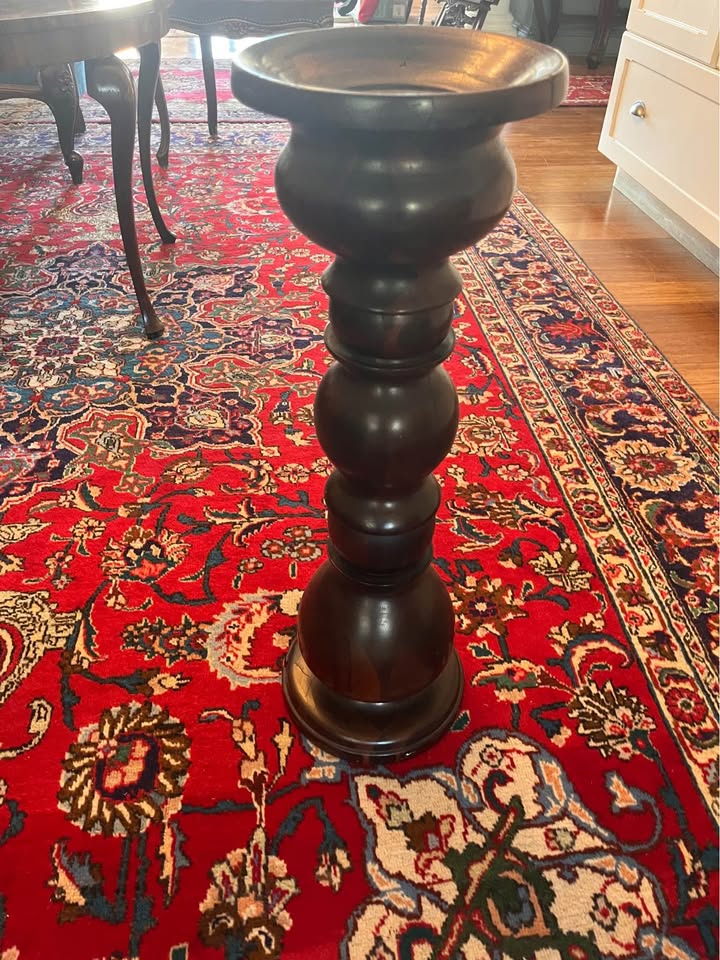Imbuia antique stand