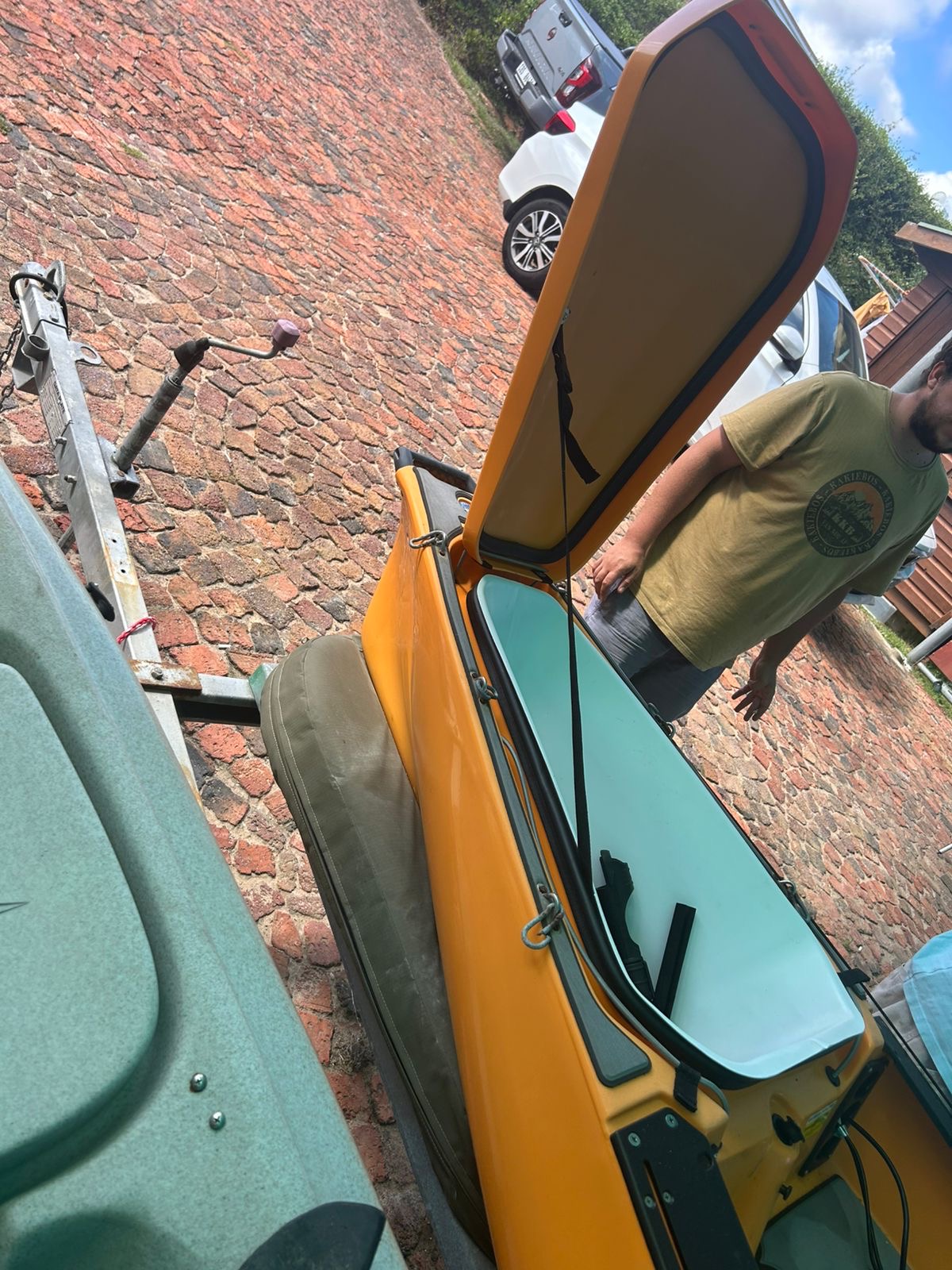 Hobie Kayak and trailer