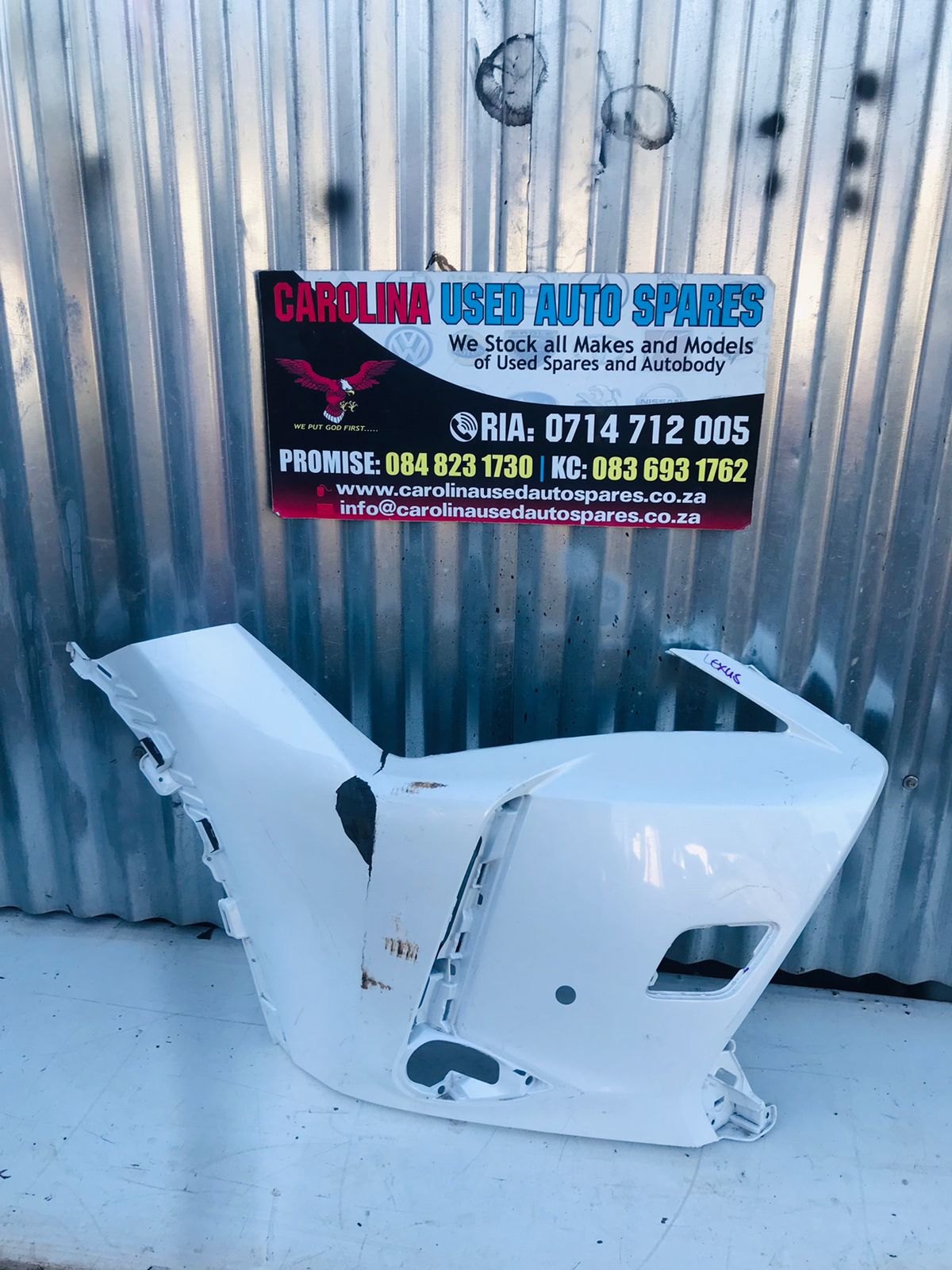 Lexus UX200 right side front corner bumper - Private Seller Lexus UX200 right side front corner bumper - Private Seller