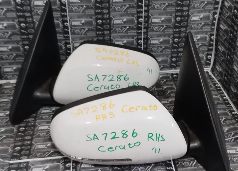 DOOR MIRRORS FOR SALE USED KIA CERATO - Private Seller DOOR MIRRORS FOR SALE USED KIA CERATO - Private Seller