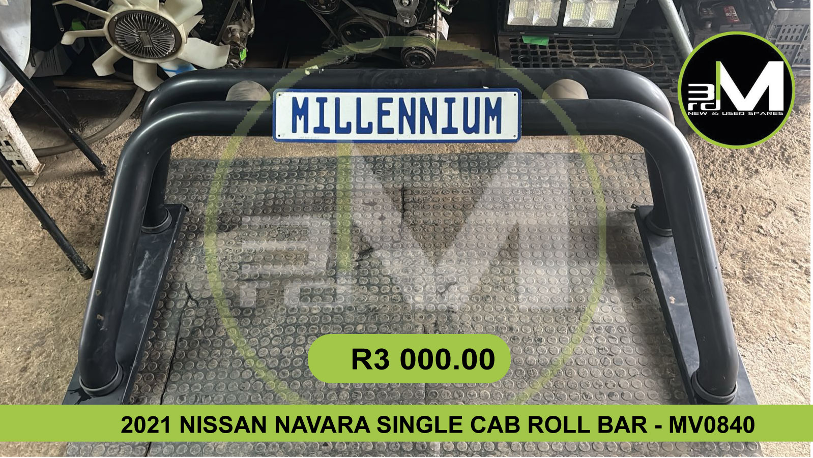 2021 NISSAN NAVARA SINGLE CAB ROLL BAR - MV0840 - Private Seller 2021 NISSAN NAVARA SINGLE CAB ROLL BAR - MV0840 - Private Seller
