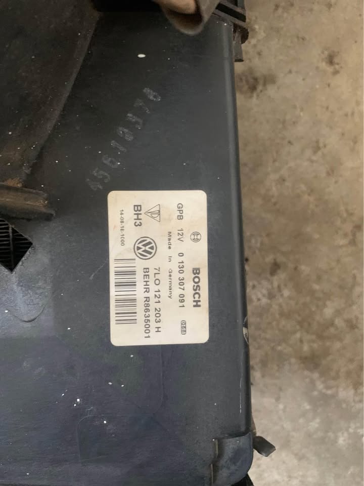 Audi Q7 Radiator set