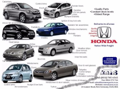 HONDA - NEW & USED PARTS - Private Seller HONDA - NEW & USED PARTS - Private Seller