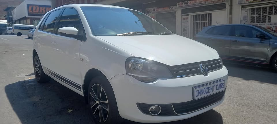 2017 VW POLO VIVO 1.4 MANUAL TRANSMISSION, WHITE COLOUR, MILEAGE 75000KM