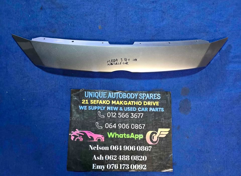 Mazda 3 Upper Main Grill Cover - Private Seller Mazda 3 Upper Main Grill Cover - Private Seller