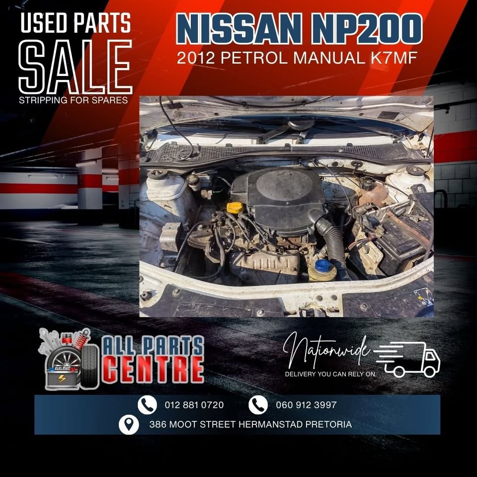Nissan NP200 2012 Petrol Manual K7MF – Stripping for Spares - Private Seller