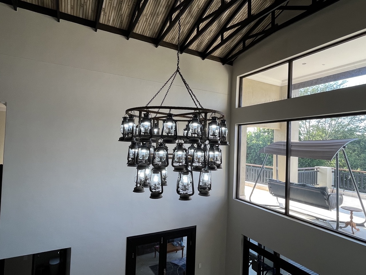 large hanging light fixtures