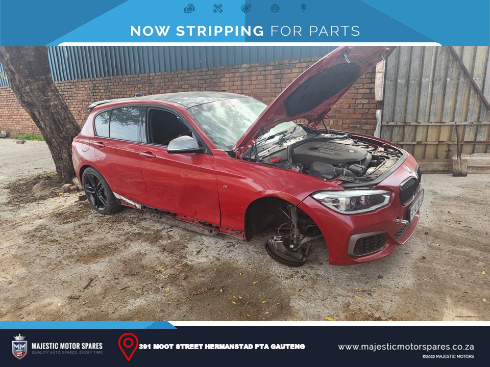 Red 2016 BMW F20 M140I Stripping for Spares