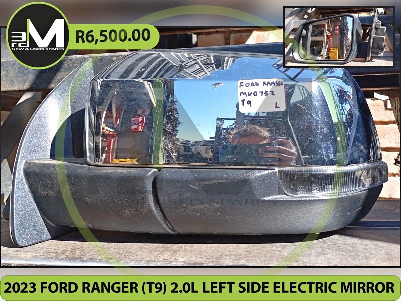 2023 FORD RANGER (T9) 2.0L LEFT SIDE ELECTRIC MIRROR MV0752 - Private Seller 2023 FORD RANGER (T9) 2.0L LEFT SIDE ELECTRIC MIRROR MV0752 - Private Seller