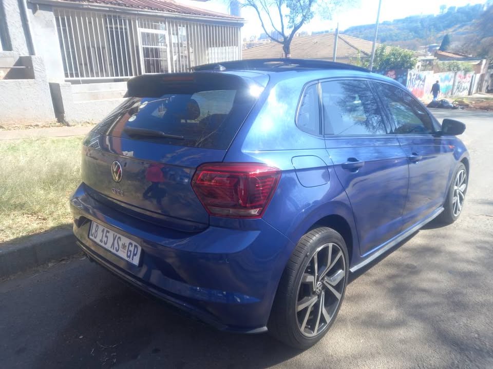 2022 VW Polo 2.0 GTI Highline Petrol, Automatic, Sunroof, Blue