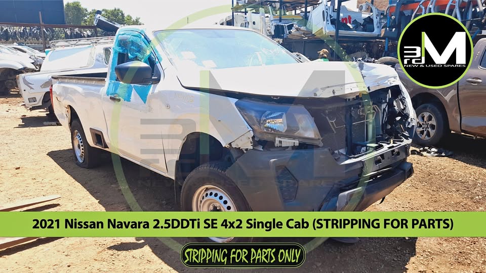 2021 NISSAN NAVARA 2.5DDTi SE 4x2 SINGLE CAB (STRIPPING FOR PARTS) - Private Seller 2021 NISSAN NAVARA 2.5DDTi SE 4x2 SINGLE CAB (STRIPPING FOR PARTS) - Private Seller