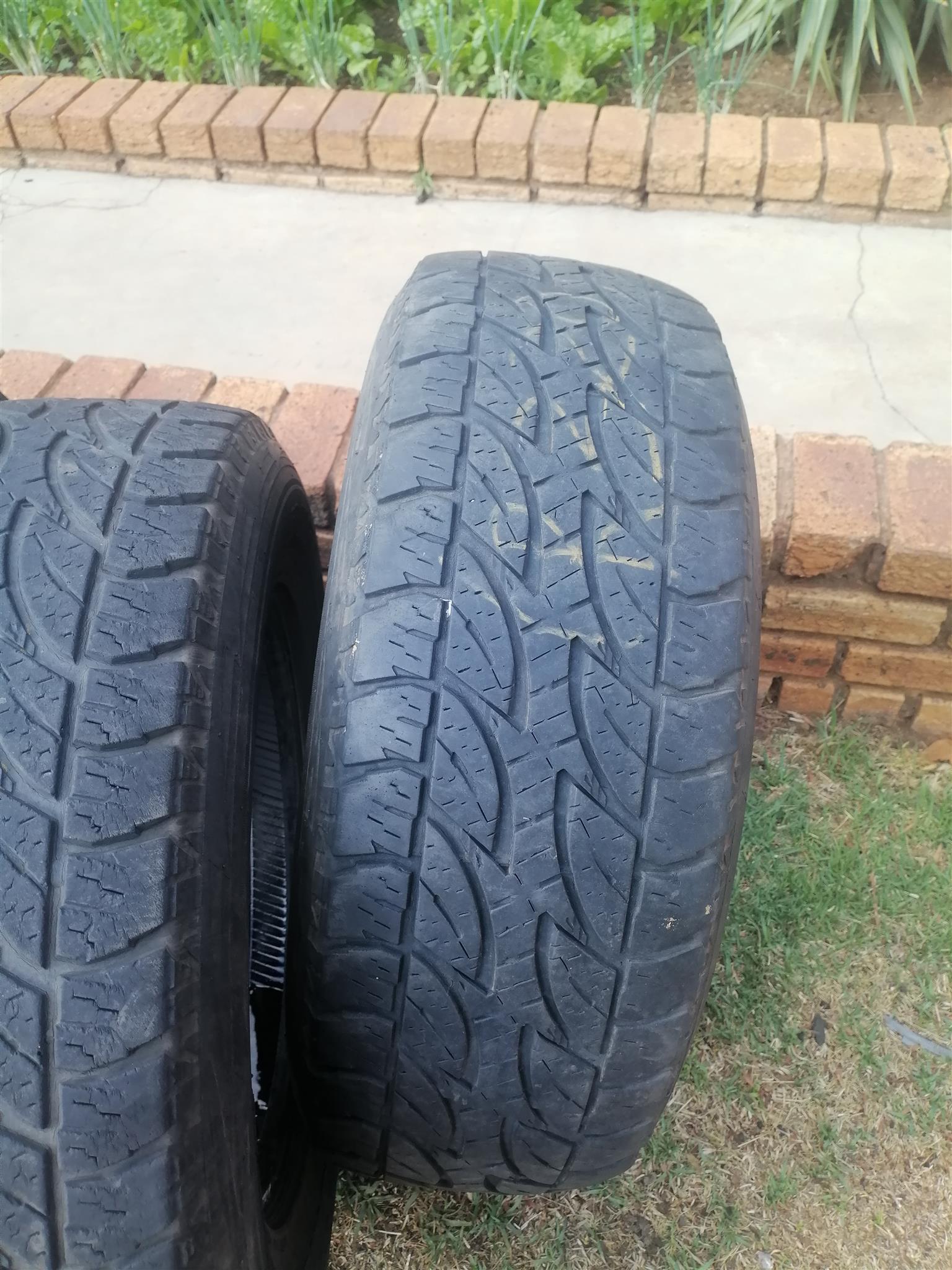 Four Tyres 265/65R17 Bridgestone AT - Private Seller