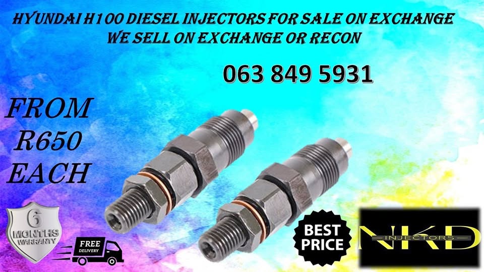 HYUNDAI H100 DIESEL INJECTORS FOR SALE ON EXCHANGE - Private Seller HYUNDAI H100 DIESEL INJECTORS FOR SALE ON EXCHANGE - Private Seller