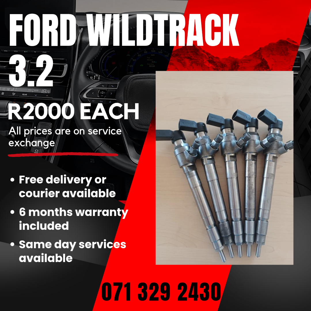 FORD WILDTRACK 3.2 DIESEL INJECTORS FOR SALE WITH WARRANTY - Private Seller FORD WILDTRACK 3.2 DIESEL INJECTORS FOR SALE WITH WARRANTY - Private Seller