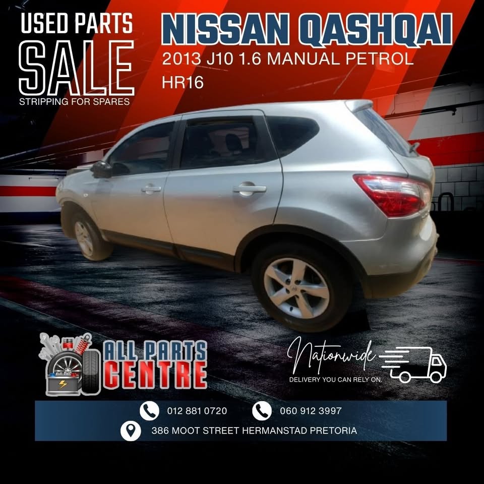 Nissan Qashqai 1.6 J10 2016 HR16 Manual Petrol Stripping for Spares - Private Seller