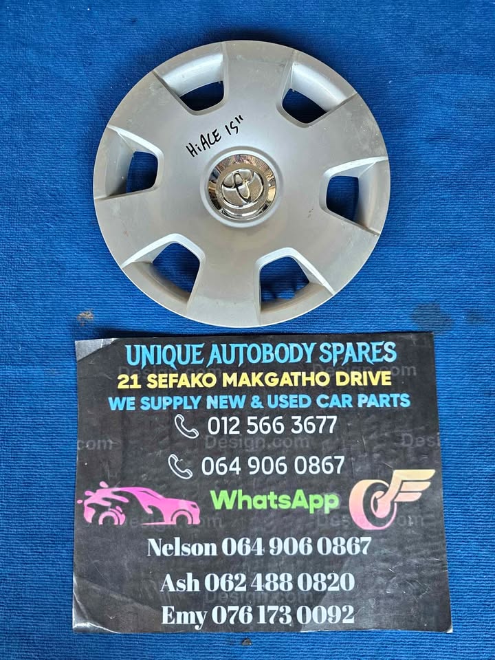 Toyota HiAce Quantum 15" Wheel Cap Toyota HiAce Quantum 15" Wheel Cap