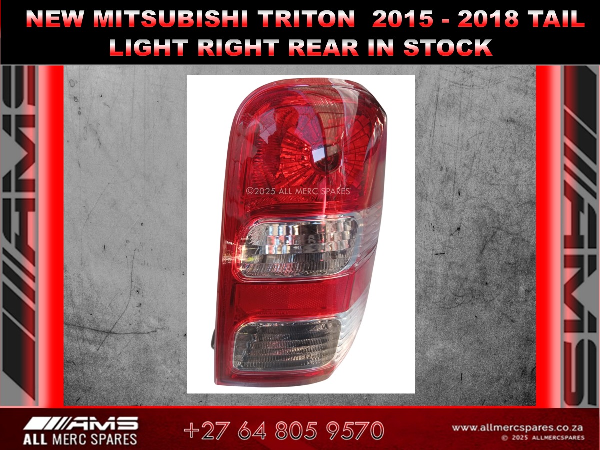 NEW MITSUBISHI TRITON 2015 – 2018 RIGHT REAR TAIL LIGHT - Private Seller NEW MITSUBISHI TRITON 2015 – 2018 RIGHT REAR TAIL LIGHT - Private Seller