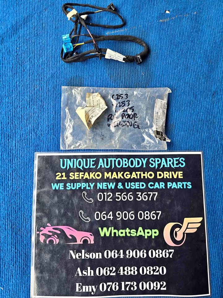 Mercedes W205 C253 Right Rear Door Wiring