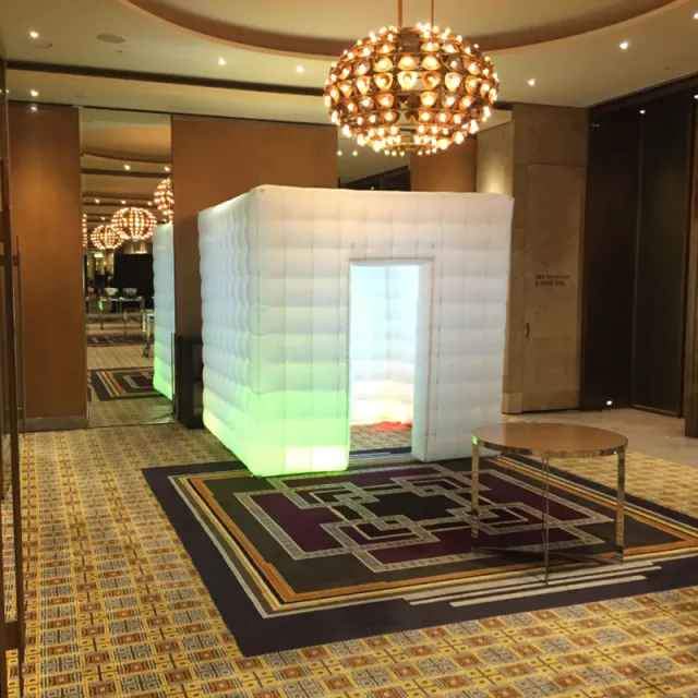 Inflatable LED photo booth tent for sale