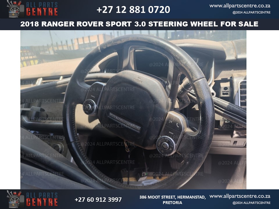 2018 range rover sport 3.0 steering wheel for sale