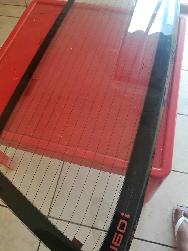 Toyota conquest or Tazz rear windscreen - Private Seller Toyota conquest or Tazz rear windscreen - Private Seller