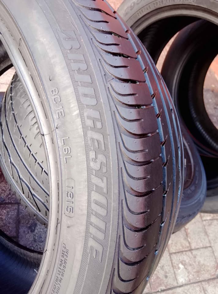 2 X 215/45/16 Bridgestone tyres with sufficient thread for sell - Private Seller