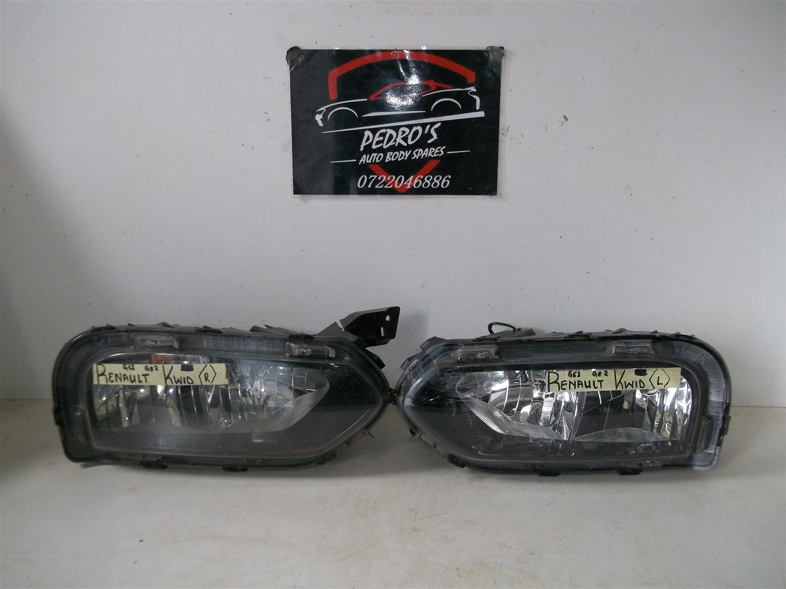 Renault Kwid '20+ L&R headlights (2 x Pairs) - Private Seller Renault Kwid '20+ L&R headlights (2 x Pairs) - Private Seller