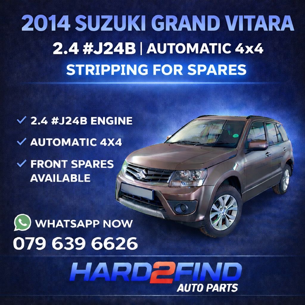 2014 Suzuki Grand Vitara 2.4 #J24B Stripping For Spares!!! - Private Seller 2014 Suzuki Grand Vitara 2.4 #J24B Stripping For Spares!!! - Private Seller