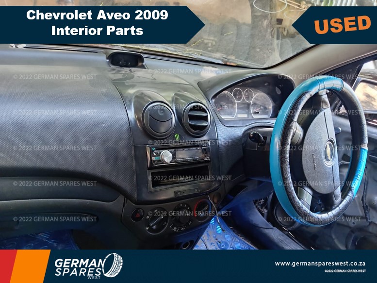 Chev Aveo 2009 USED Interior Parts For Sale - Private Seller Chev Aveo 2009 USED Interior Parts For Sale - Private Seller