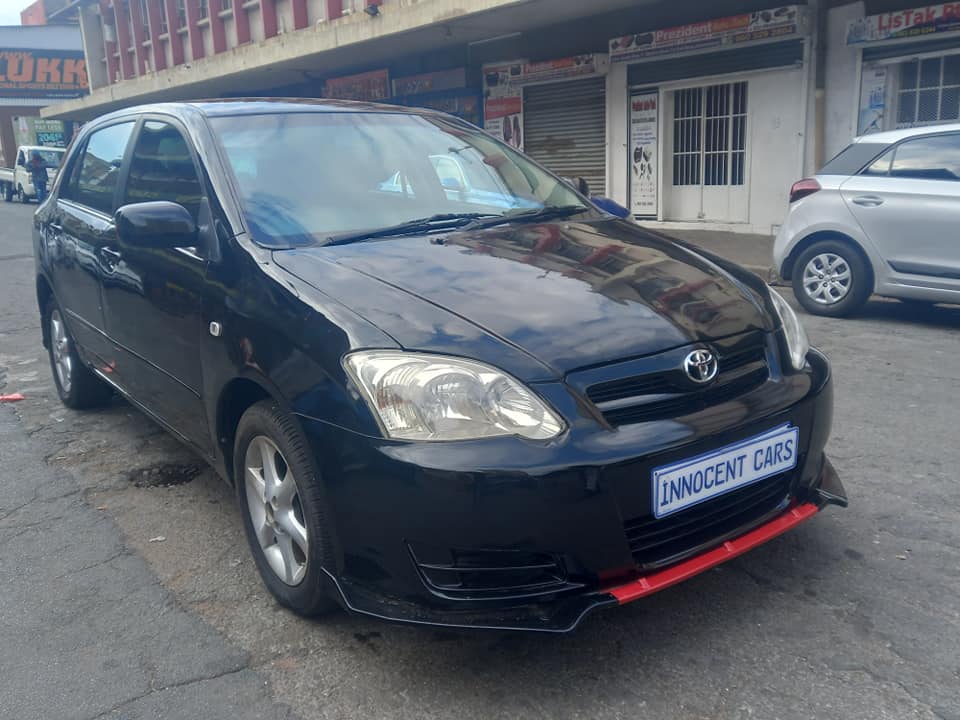 2007 TOYOTA RUX 1.4 RX PETROL, MANUAL TRANSMISSION, BLACK COLOUR