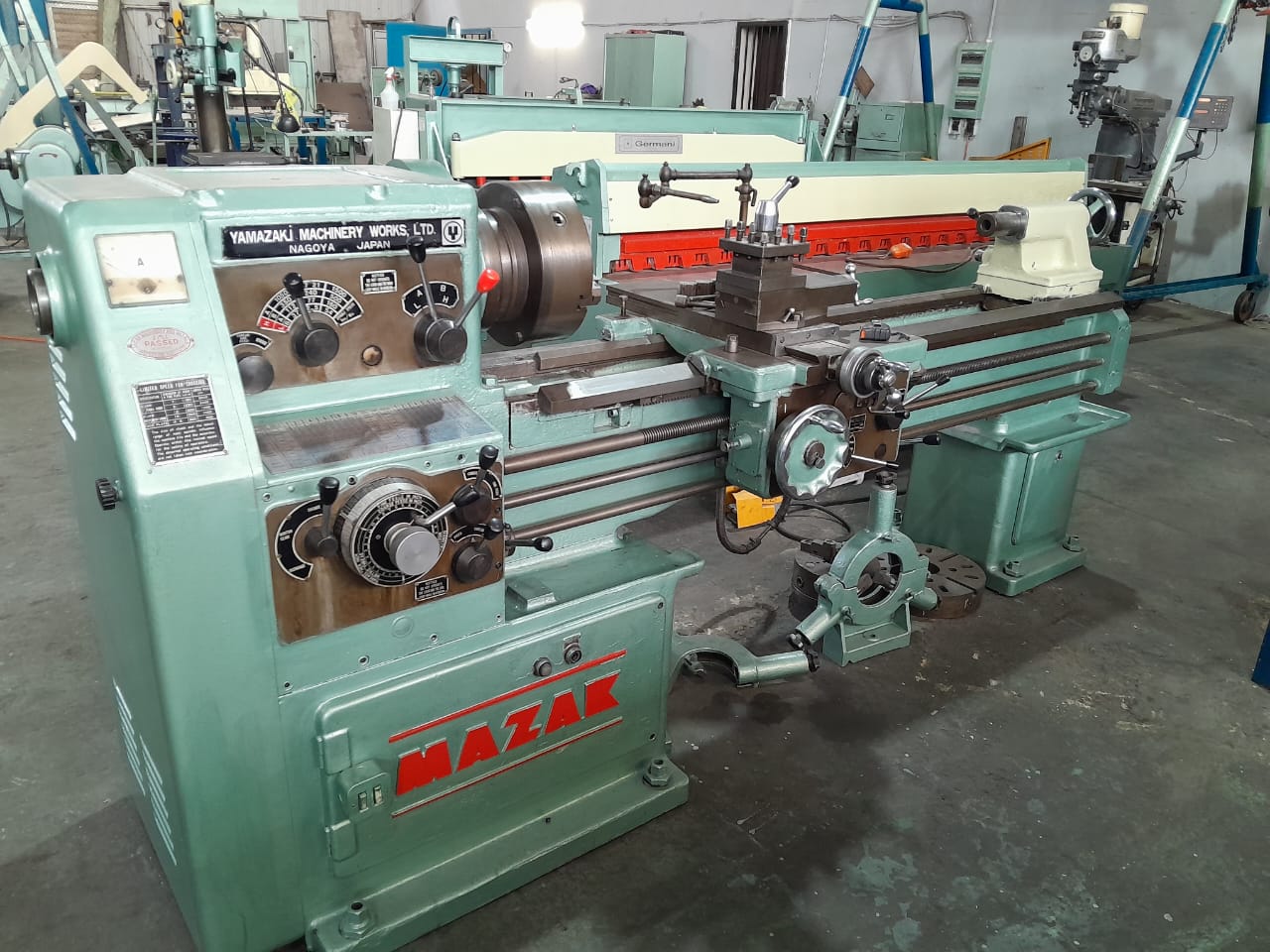 Mazak 1500mm lathe for sale Junk Mail
