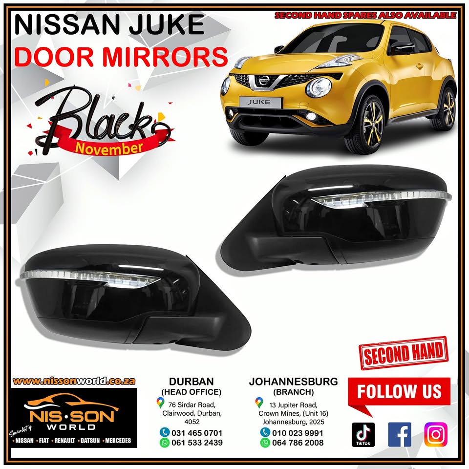 NISSAN JUKE DOOR MIRRORS