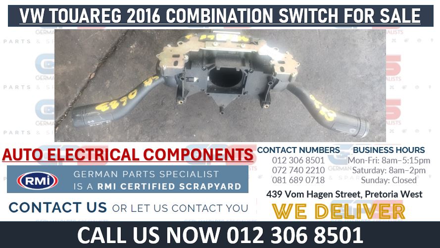VW TOUAREG 2016 COMBINATION SWITCH FOR SALE - Private Seller VW TOUAREG 2016 COMBINATION SWITCH FOR SALE - Private Seller