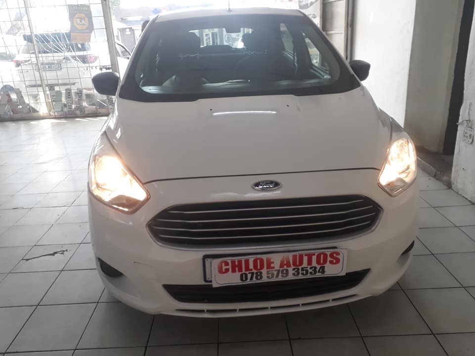 2017 FORD FIGO 1.5 PETROL, MANUAL, WHITE 91000km