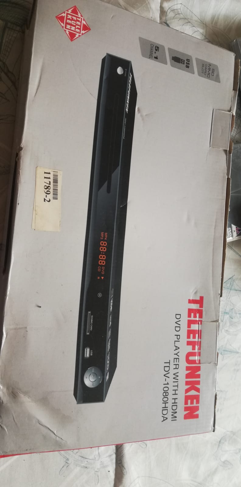 DVD player and music dvds