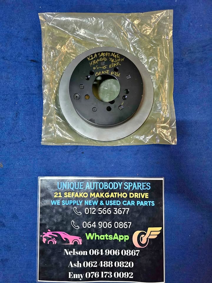 Hyundai Tucson Kia Sportage Rear Brake Disc Hyundai Tucson Kia Sportage Rear Brake Disc