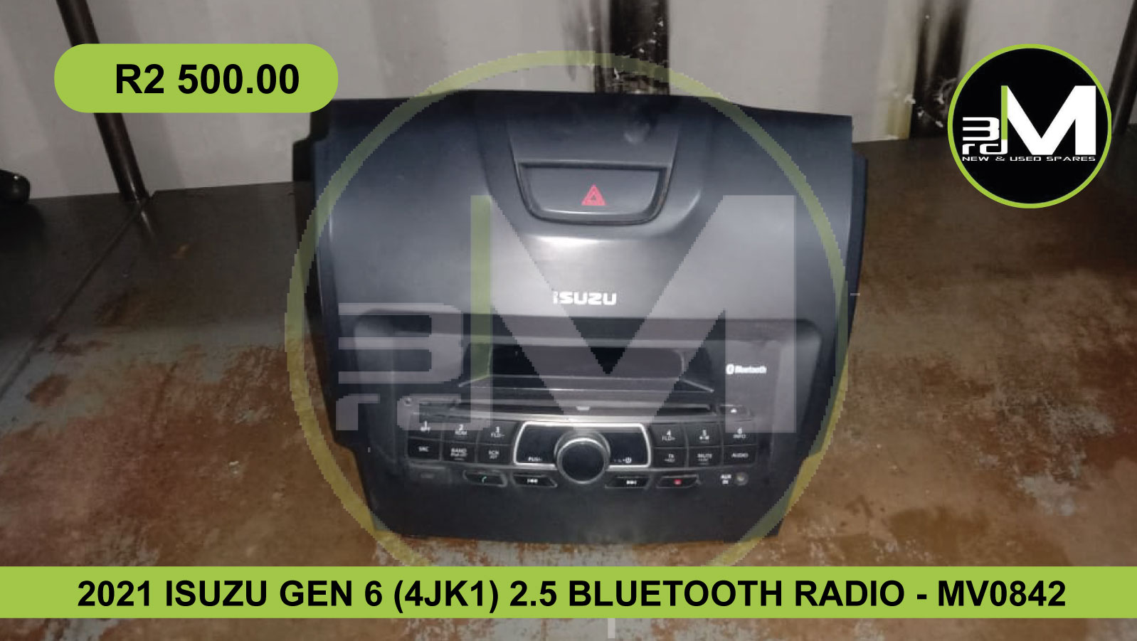 2021 ISUZU GEN 6 2.5 (4JK1) 4X2 BLUETOOTH RADIO - Private Seller