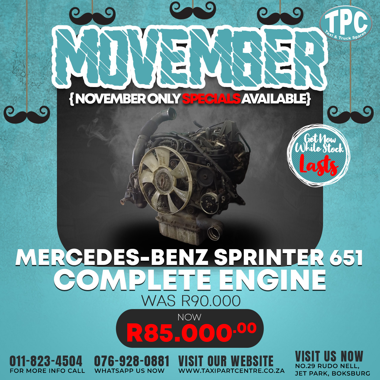 Mercedes-Benz Sprinter 651 Complete Engine - Private Seller Mercedes-Benz Sprinter 651 Complete Engine - Private Seller