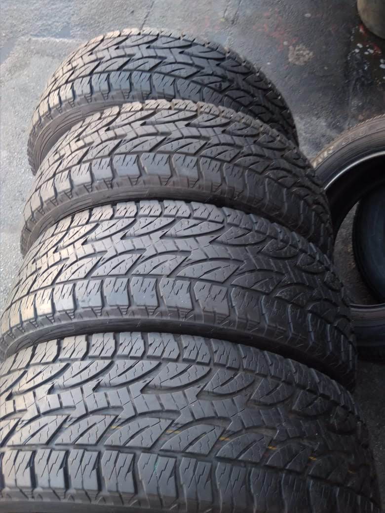 265/65/17 × 4 Bridgestone Duerler AT tyres - Private Seller 265/65/17 × 4 Bridgestone Duerler AT tyres - Private Seller