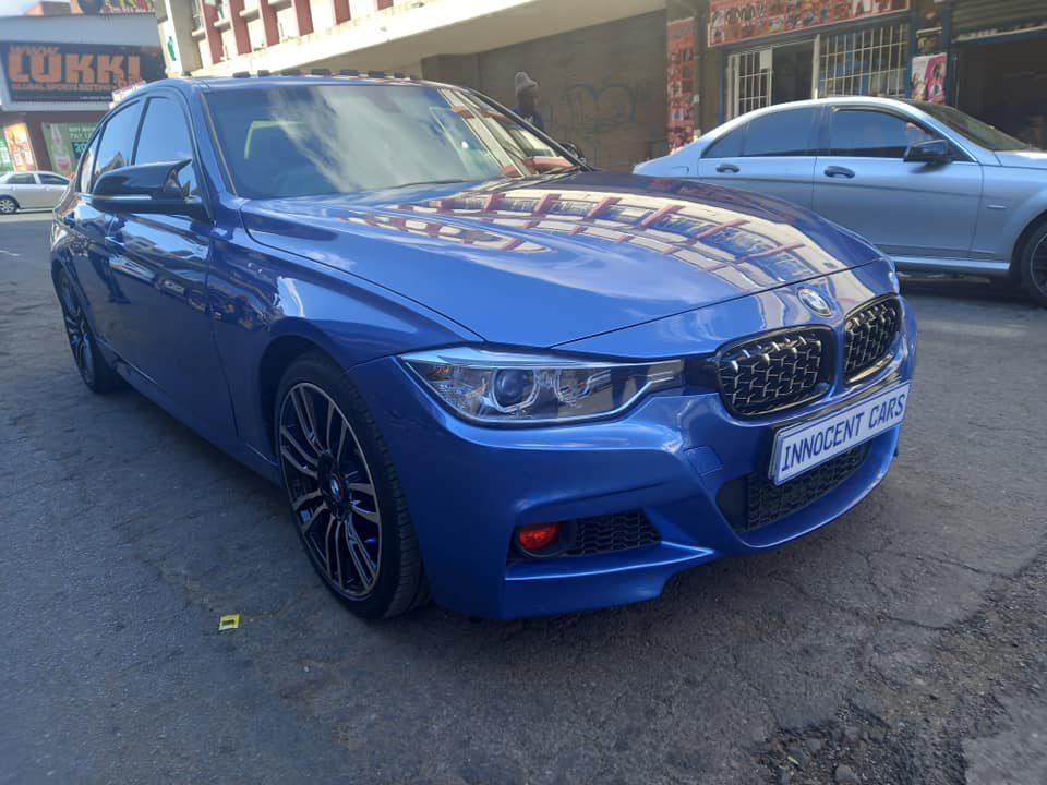2014 BMW 320D DIESEL, AUTOMATIC TRANSMISSION, BLUE COLOUR, MILEAGE 90000KM