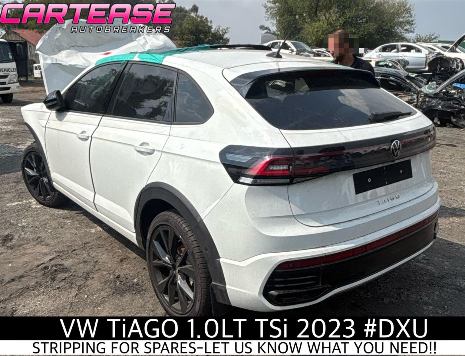 Vw Tiago 1.0LT TSI 2023 #DXU Stripping - Private Seller