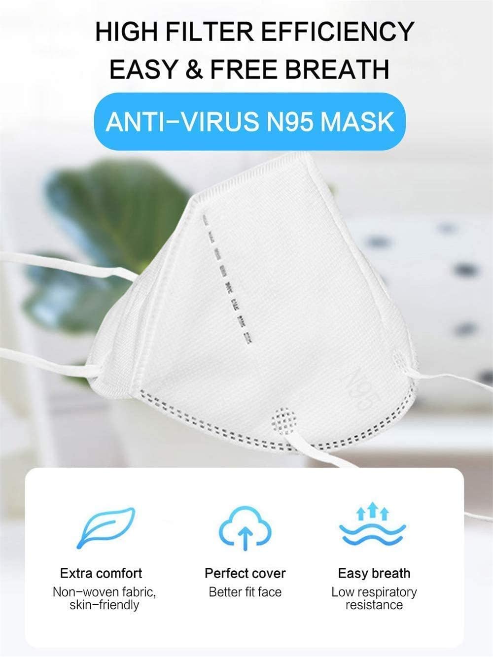 KN95 Protective Mask - Superb Protection