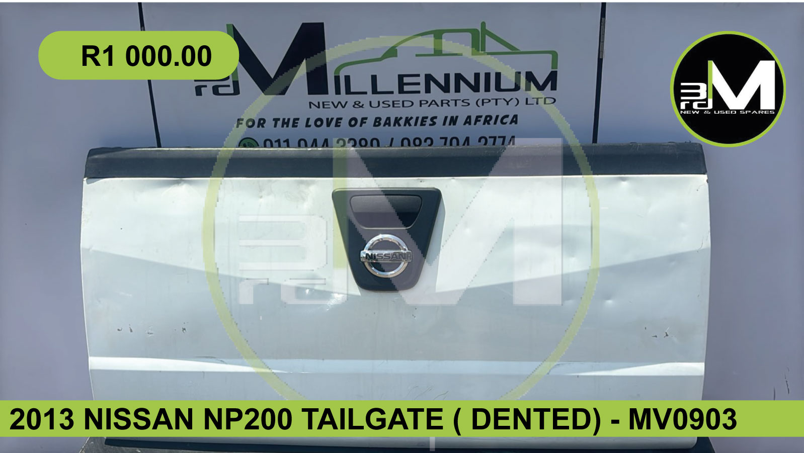 2013 NISSAN NP200 TAILGATE ( DENTED) - MV0903 - Private Seller 2013 NISSAN NP200 TAILGATE ( DENTED) - MV0903 - Private Seller