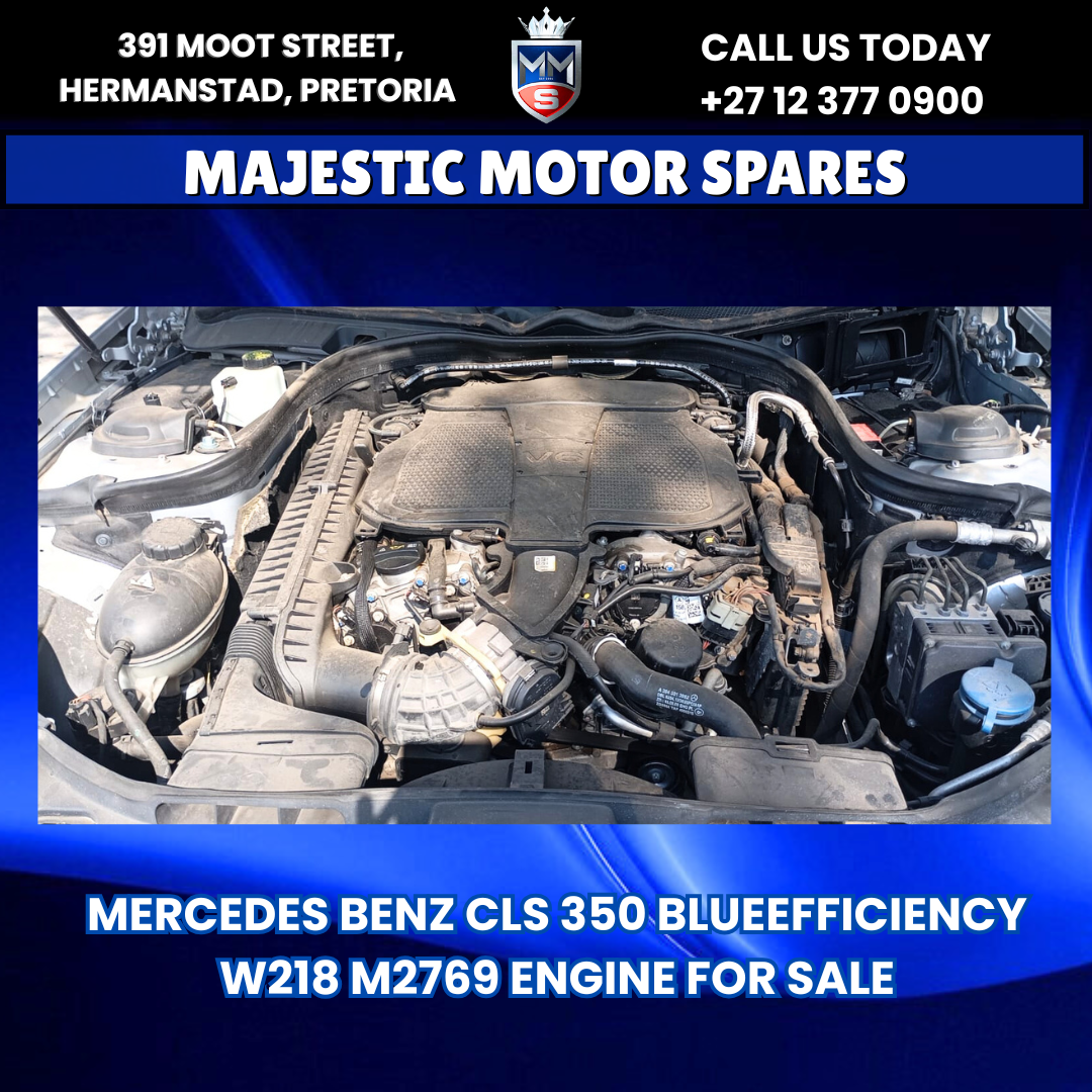 Mercedes-Benz CLS350 BlueEFFICIENCY W218 M2769 Engine for Sale - Private Seller Mercedes-Benz CLS350 BlueEFFICIENCY W218 M2769 Engine for Sale - Private Seller